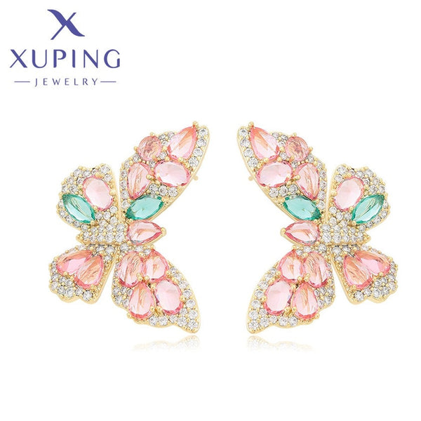 xuping Mode schlicht Ohrringe