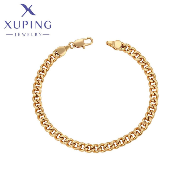 xuping fashion 18K gold color bracelet