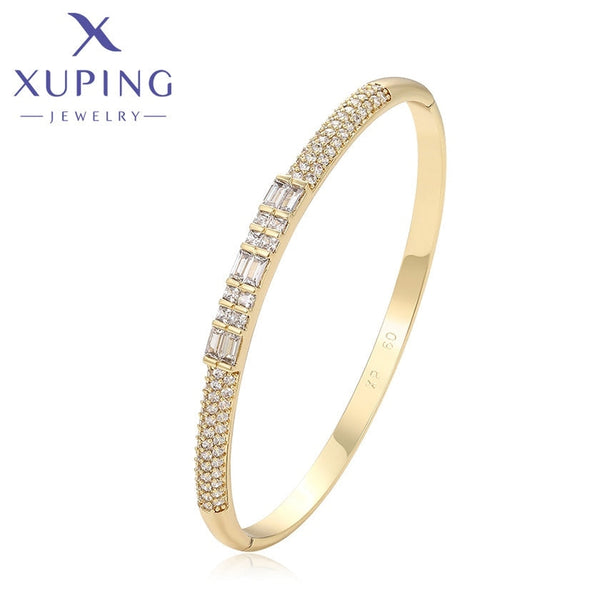 xuping fashion elegant 14K glod color bangle