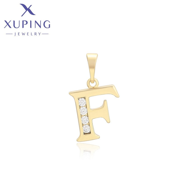 xuping Mode schlicht 14K Gold Farbe pendant
