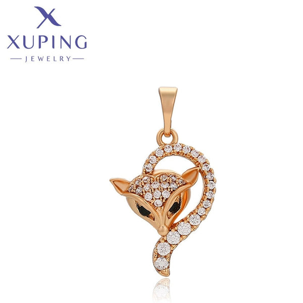 xuping Mode schlicht 18K Gold Farbe pendant