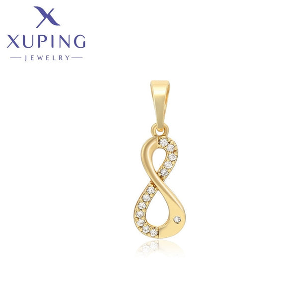 xuping Mode schlicht 14K Gold Farbe pendant