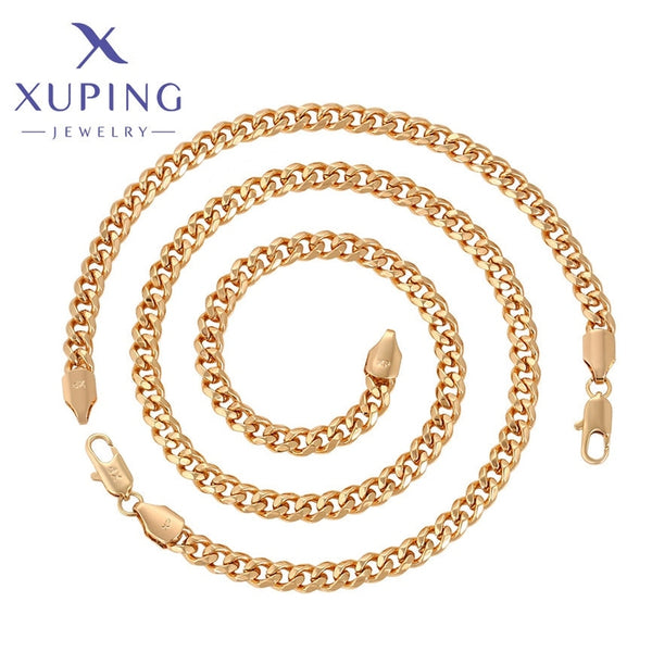 xuping fashion elegant 18K gold color set