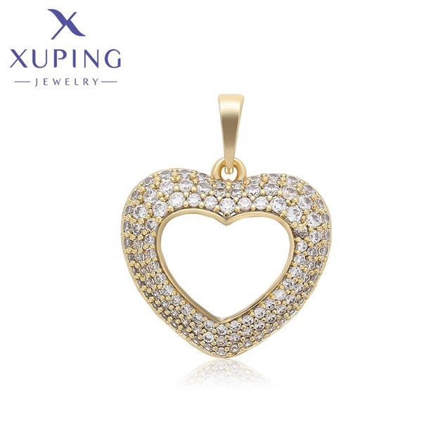 xuping fashion love 14K gold color pendant