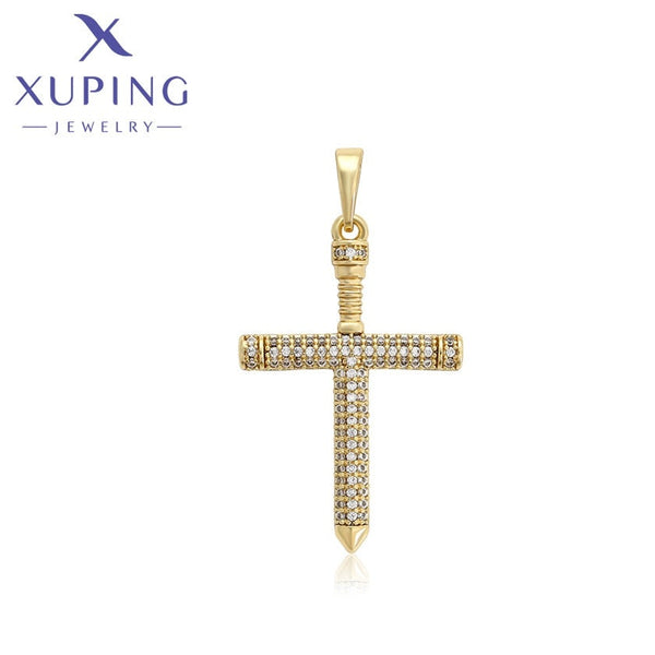 xuping fashion elegant 14K gold color pendant