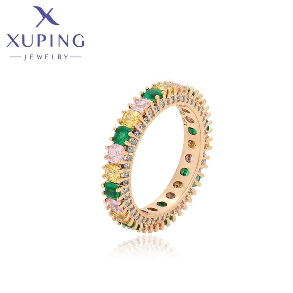 xuping fashion elegant 18K gold color ring