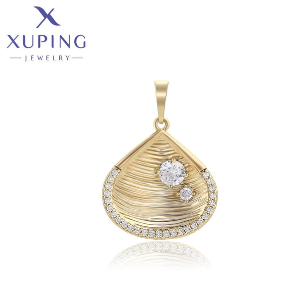 xuping fashion 14K gold color pendant