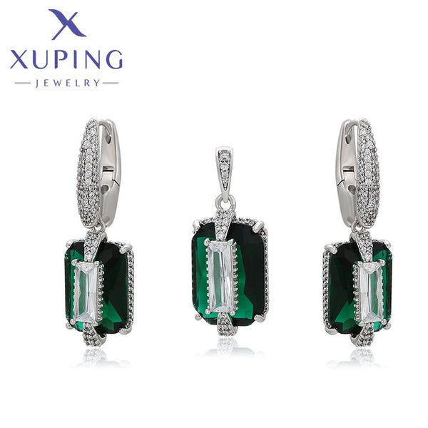 xuping Mode Platin plated elegant set