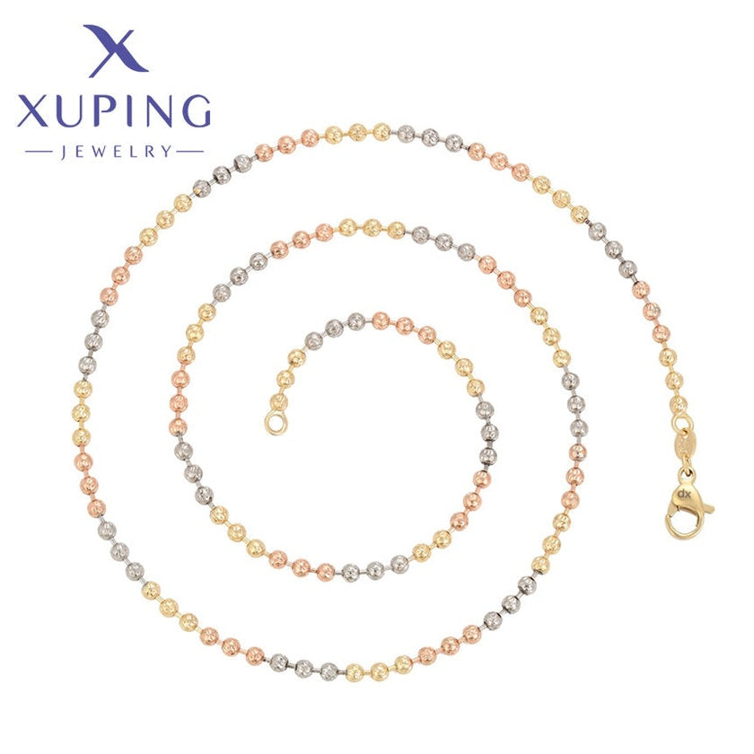 xuping Mode schlicht Multicolor Halskette