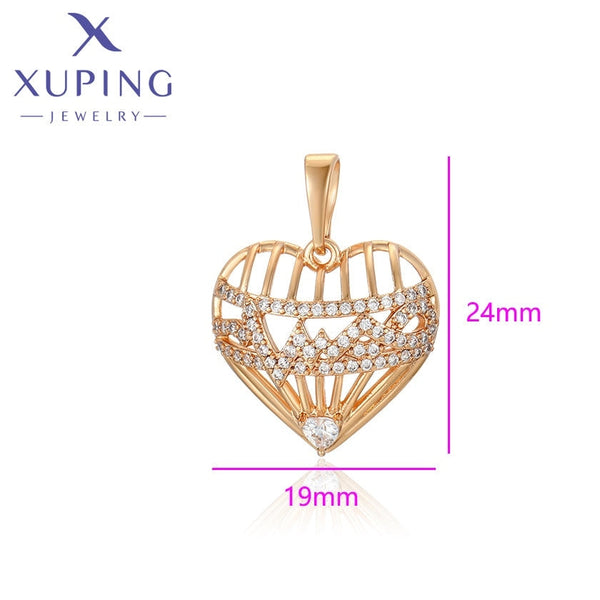 xuping fashion elegant 18K gold color mom pendant