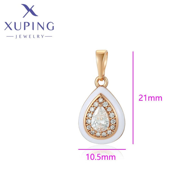 xuping fashion elegant 18K gold color pendant