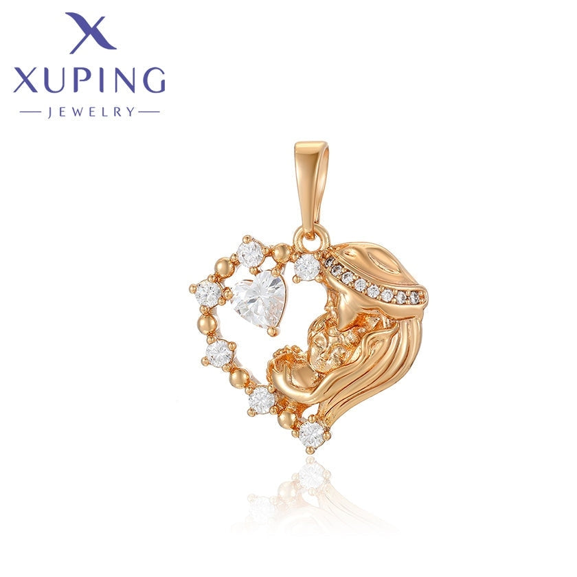 xuping Mode elegant 18K Gold Farbe mom pendant