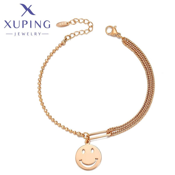 xuping fashion elegant 18K gold color bracelet