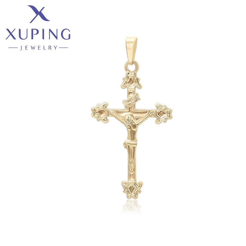 xuping Mode schlicht 14K Gold Farbe pendant