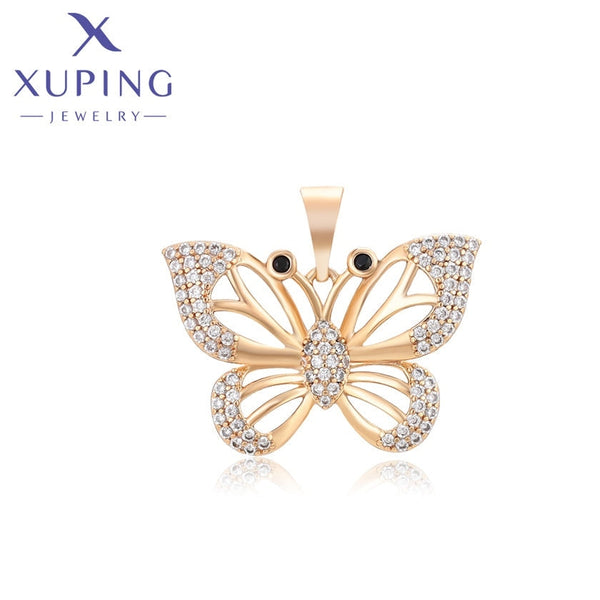 xuping fashion 18K gold color Butterfly pendant