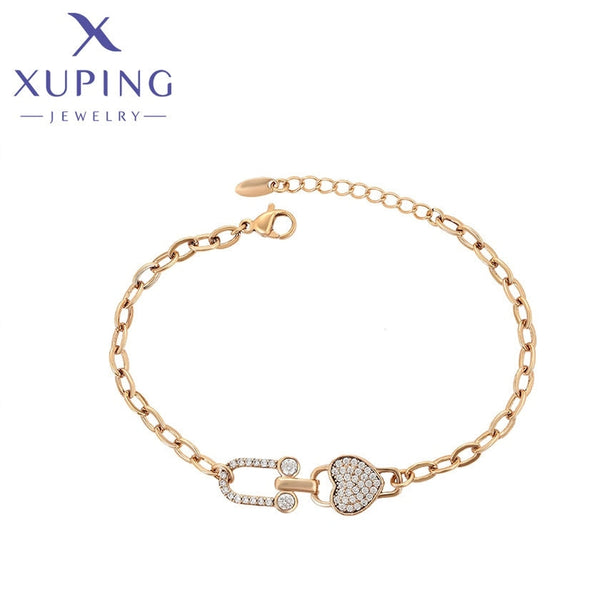 xuping Mode elegant 18K Gold Farbe Armband