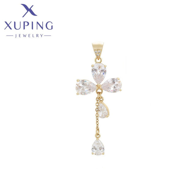 xuping Mode elegant 14K Gold Farbe pendant