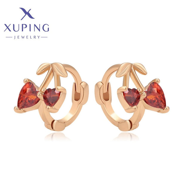 xuping fashion elegant 18K gold color earring
