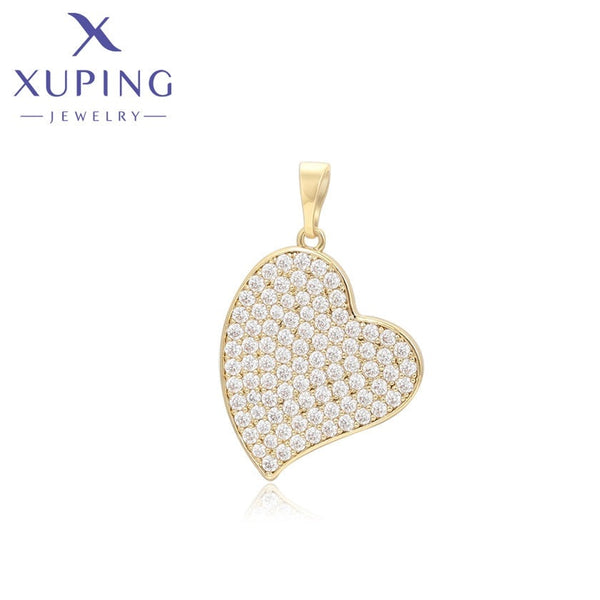 xuping Mode schlicht 14K Gold Farbe pendant