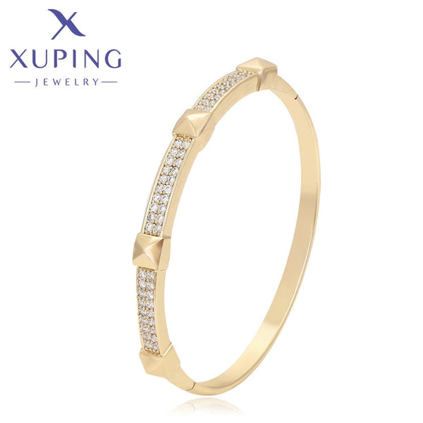 xuping Mode schlicht 14K Gold Farbe bangle