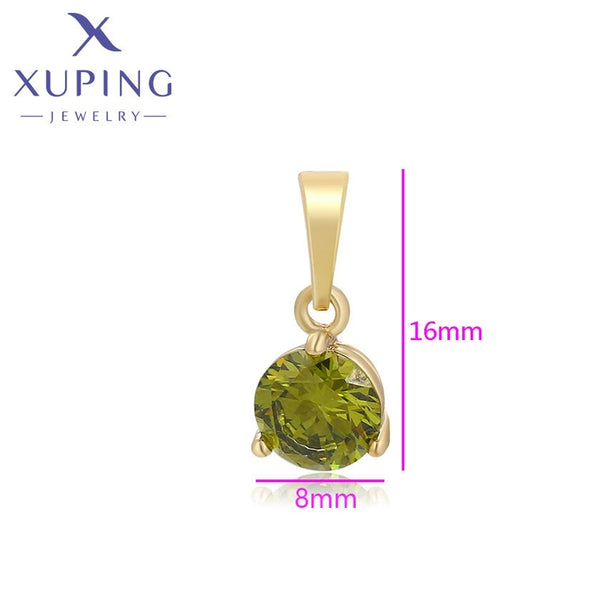 xuping fashion 14K gold color pendant