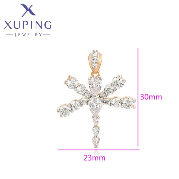 xuping fashion dragonfly pendant