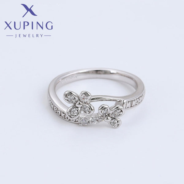 xuping elegant platinum plated ring