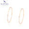 Schlanke Roségold-Creolen – Minimalistisch & Elegant #A00876922