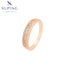 Eleganter Roségold-Ring mit Zirkonia-Reihe #A00913231-7US