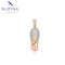 Ballettschuh-Anhänger mit Zirkonia im Roségold-Look #A00770452