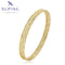 Eleganter 3-Ring Armreif in strukturierter 14K-Optik #X001004177-652mm