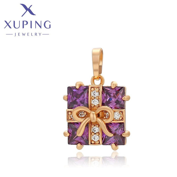 xuping fashion elegant 18K gold color pendant