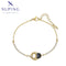 Elegantes Kristall-Armband im 14K-Look #X000958052-17CM