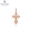 xuping Mode schlicht rose Gold Farbe pendant