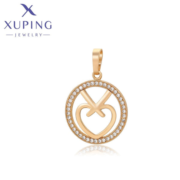 xuping fashion elegant 18K gold color pendant
