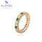 Bunter Pavé-Ring in 18K-Optik #X000849209-9US