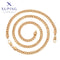 Zeitloses Glieder-Set in 18K Goldoptik #X000984414-45CM19CM