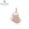 xuping elegant rose gold color pendant