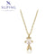 XUPING Necklace 14K Gold Simple #X000772382