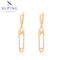 Minimalistische Sicherheitsnadel-Ohrringe in 18K Goldoptik #A008888722
