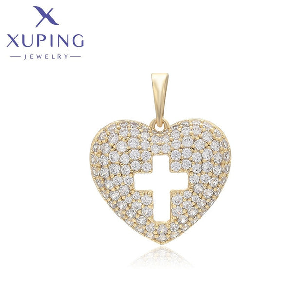 xuping fashion 14K gold color pendant