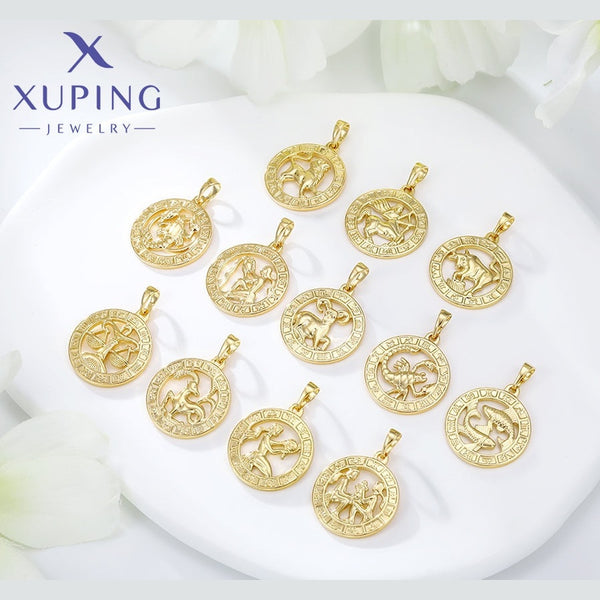 xuping Mode 12 constellations pendant