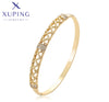 xuping fashion simple 14K gold color bangle