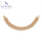 Breites Gliederarmband in 18K Goldoptik #X000987190-19CM