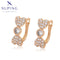 Elegante Herz-Ohrringe in 18K Gold-Optik #X001051761