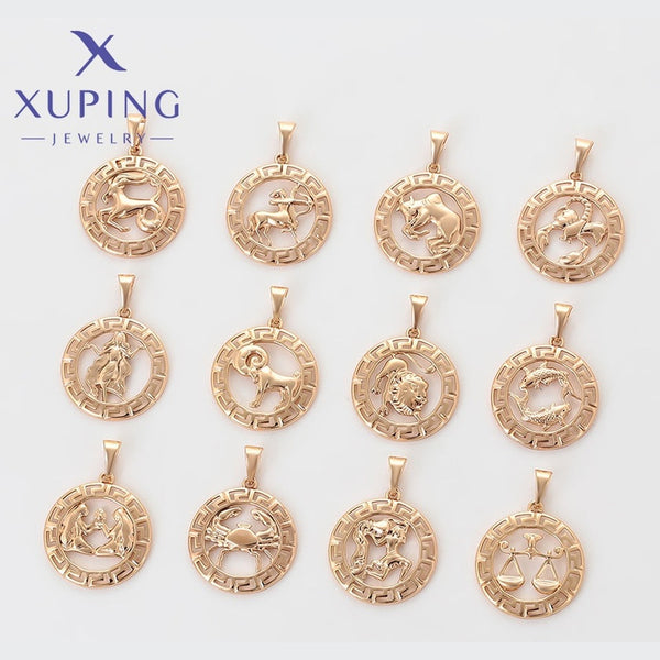 xuping elegant 18k Gold Farbe pendant