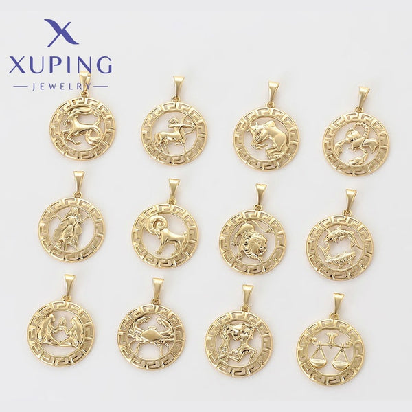 xuping elegant 14k Gold Farbe pendant