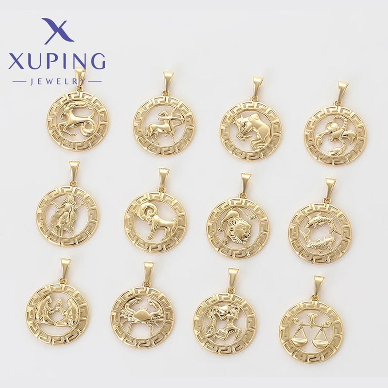 xuping elegant 14k Gold Farbe pendant