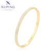 xuping fashion simple 14K gold color bangle