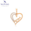 xuping fashion simple 18K gold color pendant